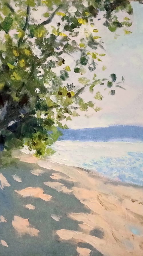 Beach in Hong Kong by Oleh Rak