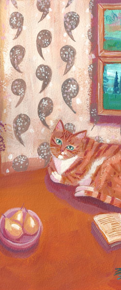 Bloomsbury cat by Mary Stubberfield