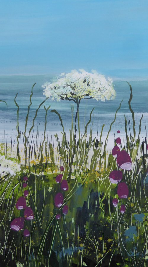 Cornish Coast Meadow by Elaine Allender
