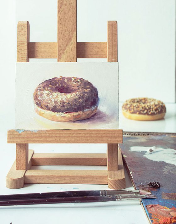 Choco donut art miniature