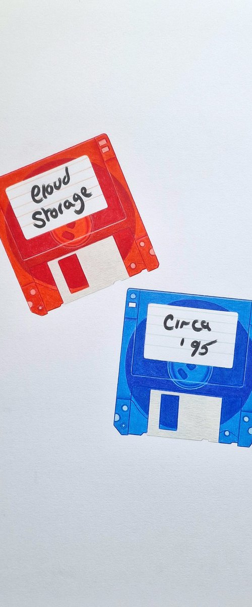 Cloud Storage Circa 95 by Daniel Shipton