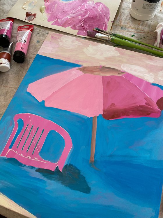 Where summer floats