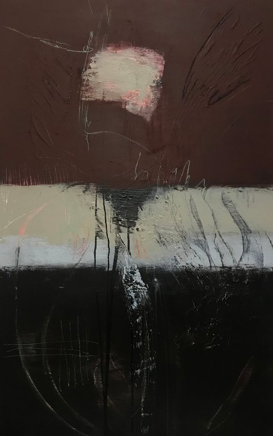 I See You Minimalist Painting