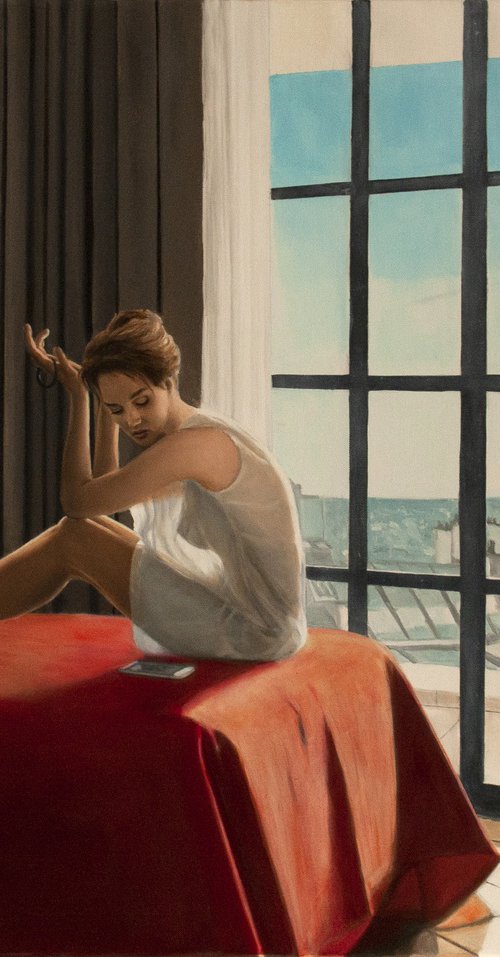 Phone Call by Jean-Pierre André Leclercq