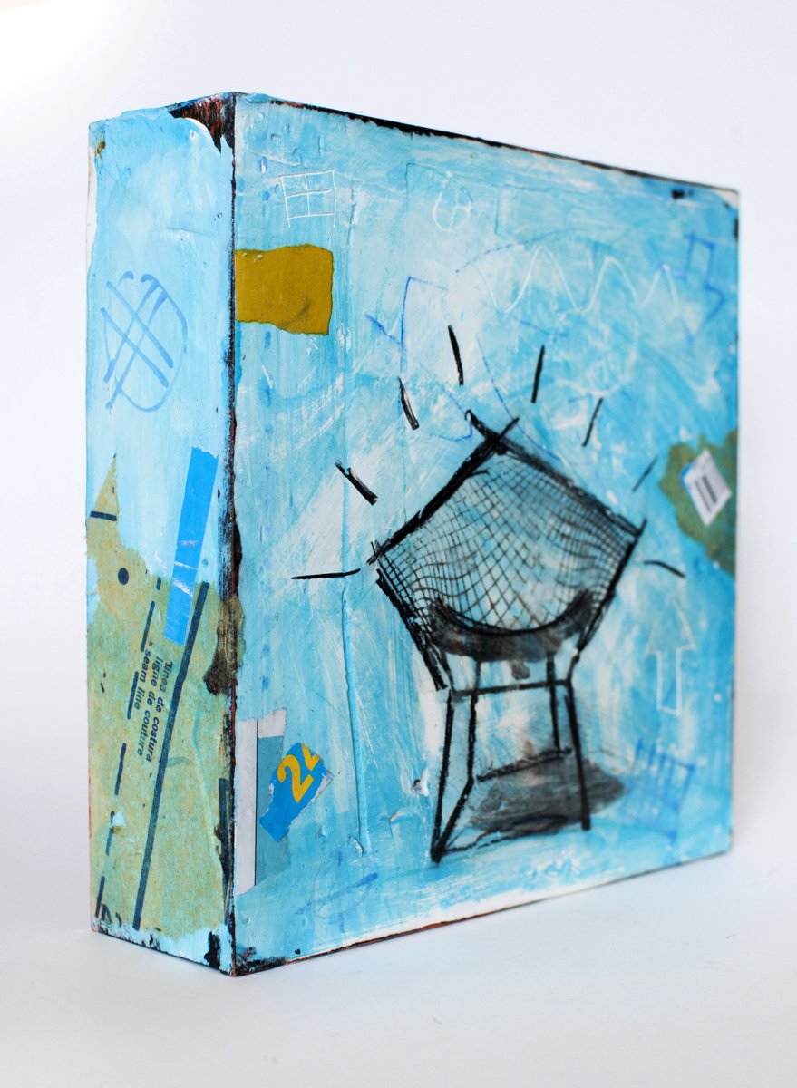 Blue Chair by Rodney Durso