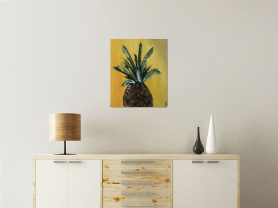 Pineapple, 50x60cm