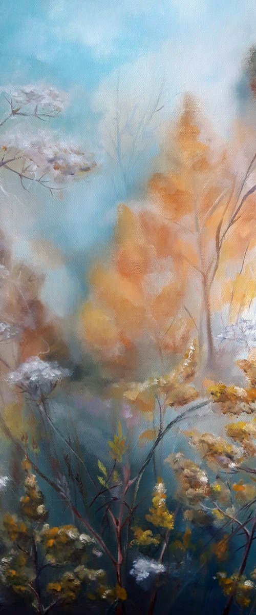 Autumn Landscape by Natalia Langenberg