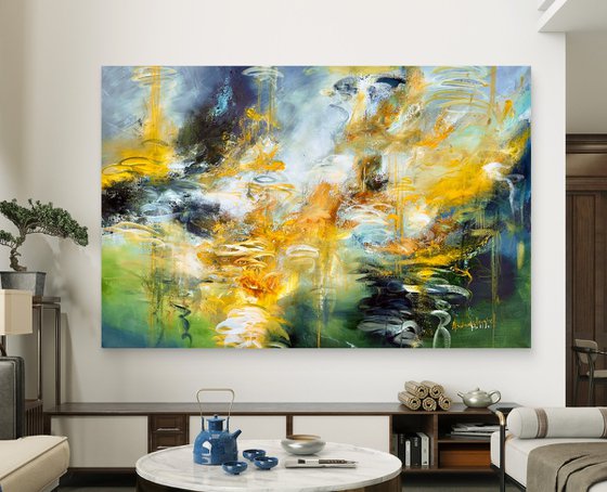 Golden Lilies of the Cenote