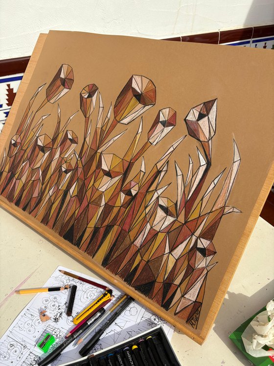 TERRACOTTA AUTUMN FIELD