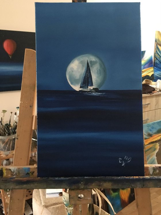 Moonlight Sailing