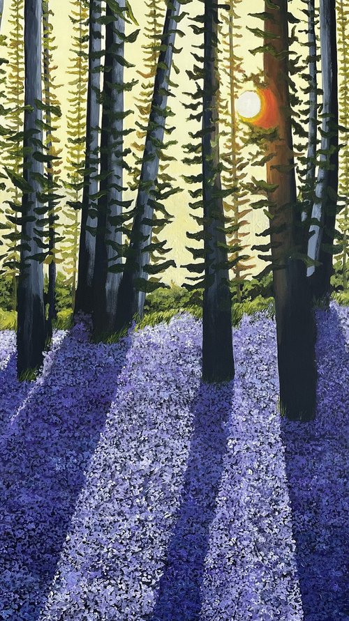 Purple Sunshine II by Anne Shaughnessy