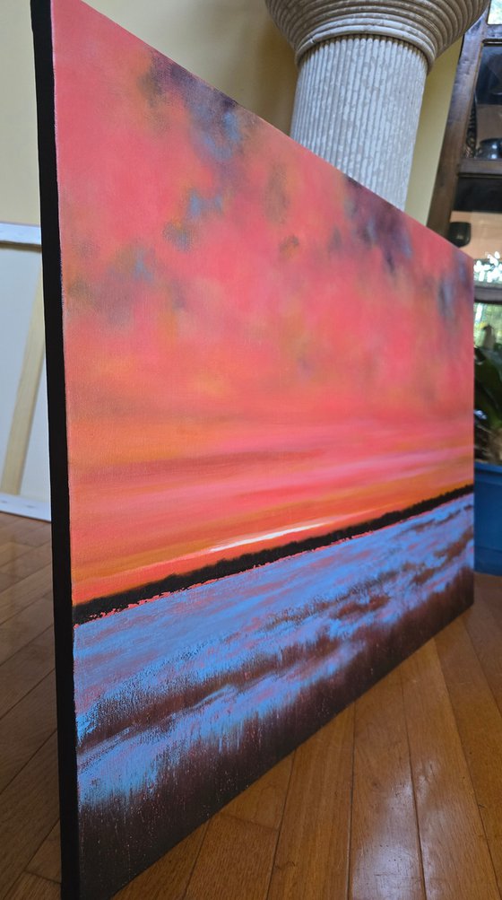 Marshland Sunset
