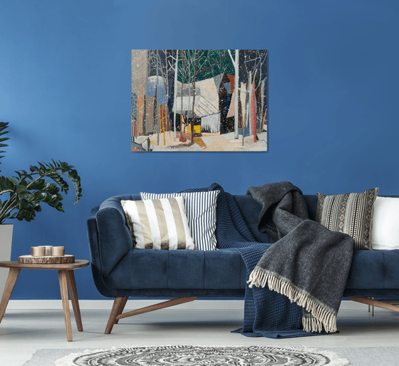 The Coziest Cabin In The Heaviest Snow