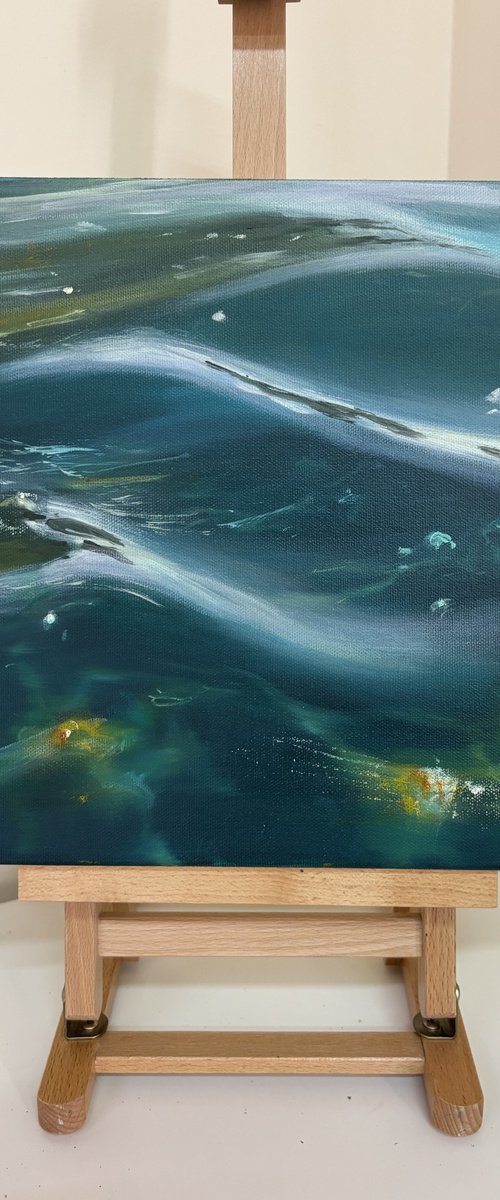 “The world was quiet enough to hear myself” by Alena Panchishin