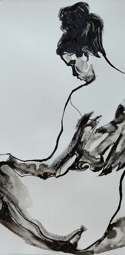 Nude With Pineapple by Jelena Djokic