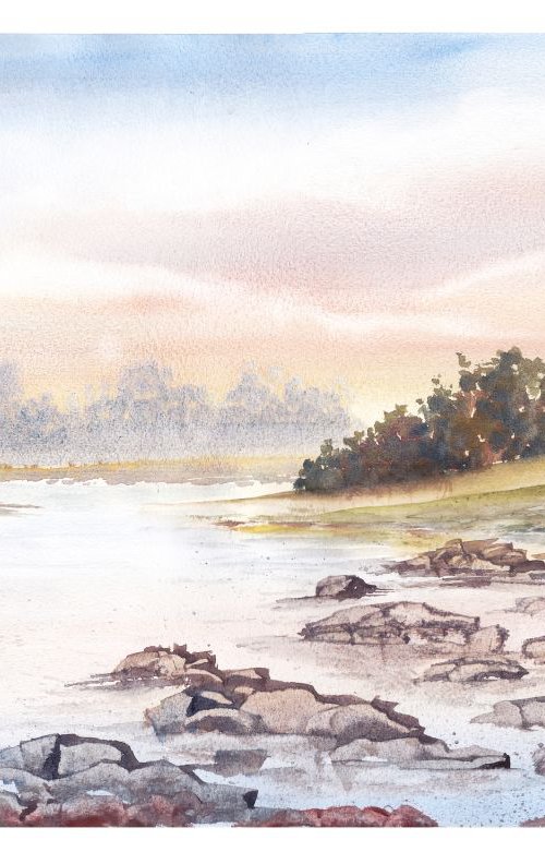 Down the Riverside by Yulia Schuster