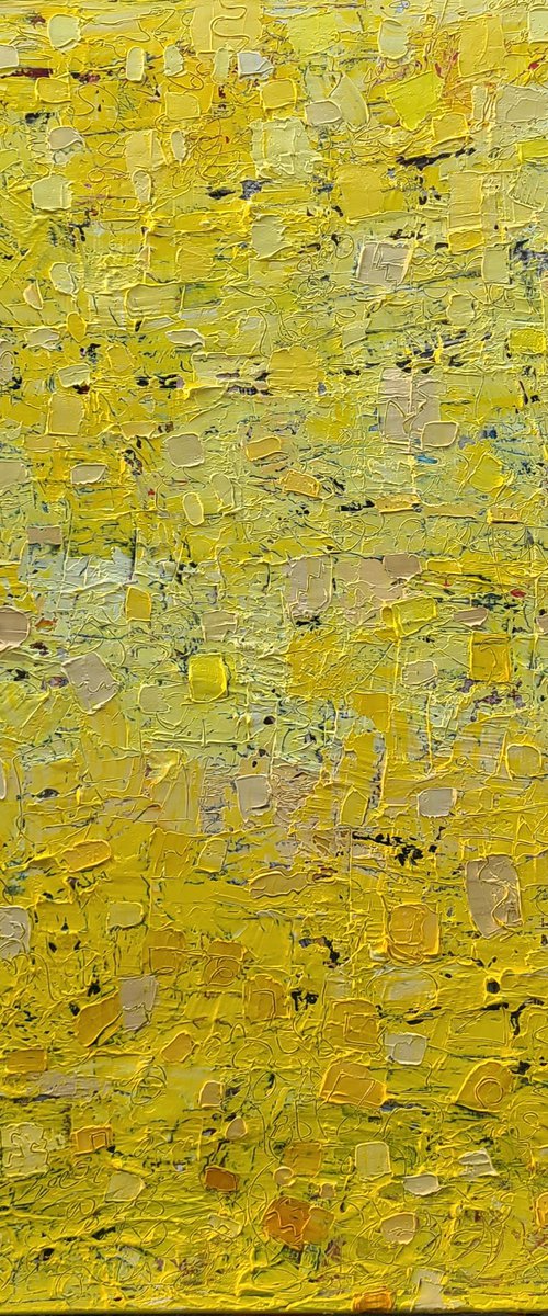 Naturally abstract yellow by Stacy Neasham