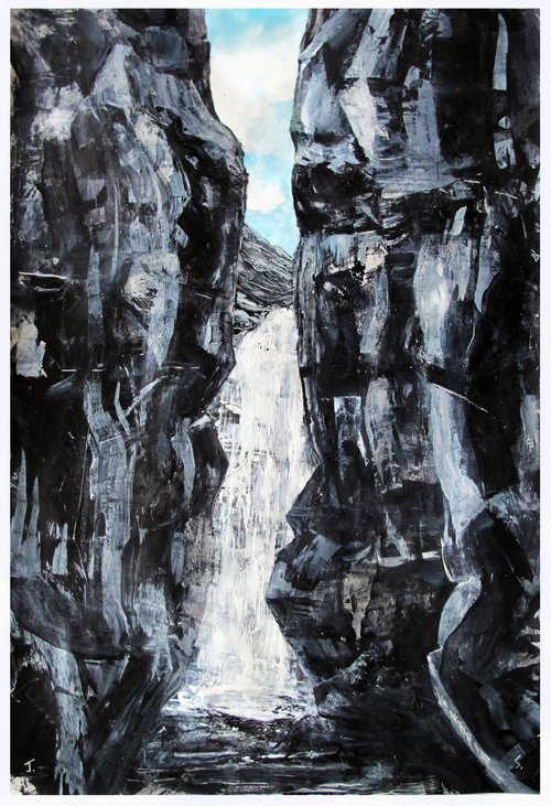Quarry, Falls, Cumbria by John Sharp