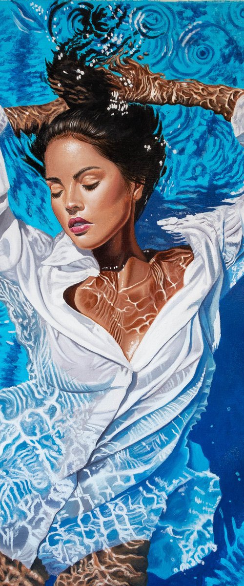 Azure immersion by Inna Medvedeva