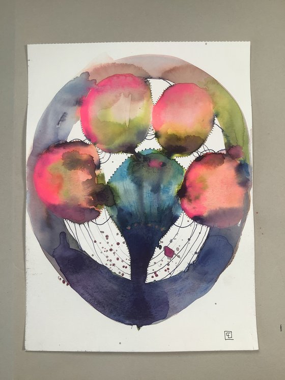 ABSTRAIT WATERCOLOR