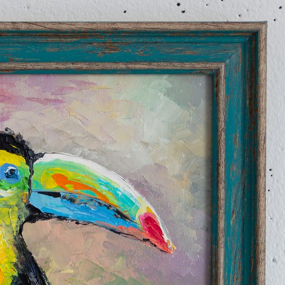 Toucan bird(framed)