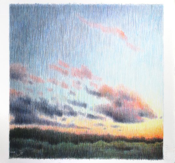 No.187, Sunset Drawing