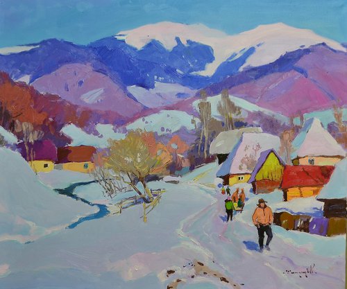 Happy Colors of Winter by Alexander Shandor