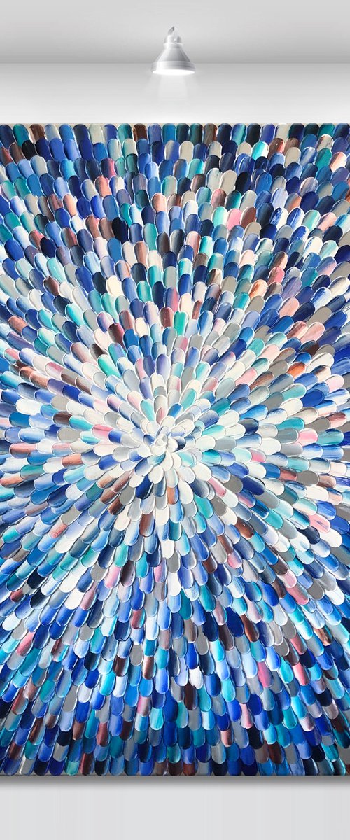 ‘Nix regina XV' - 40x40" by Tatiana Georgieva