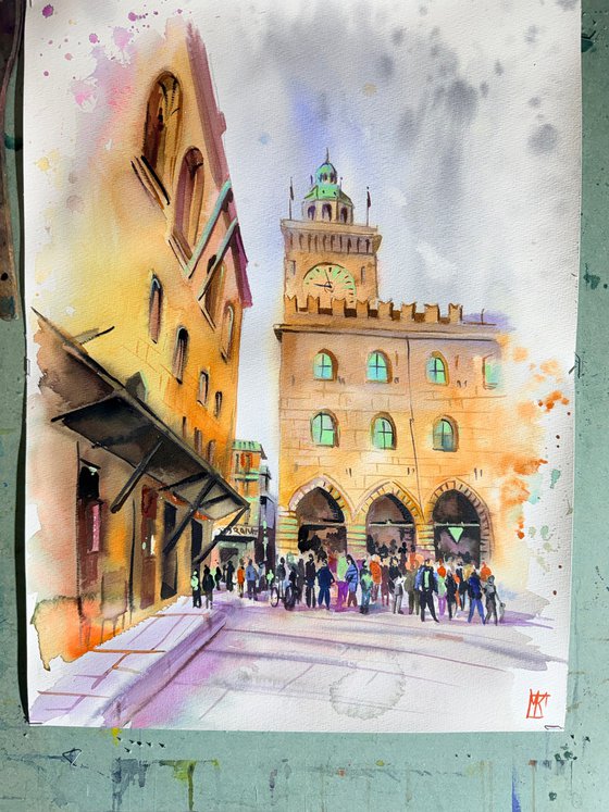 Piazza Maggiore, Bologna