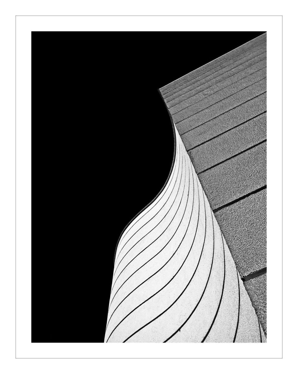 Abstract Cityscapes Photograph By Beata Podwysocka, 20 X 28, Wave, Original Artwork