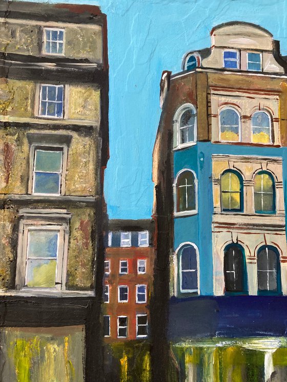 One End of Tisbury Court, Soho, London
