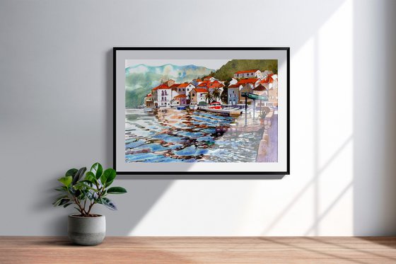 Golden Waves of Perast