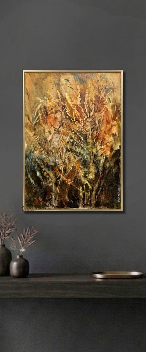 Wildflowers/"Earth Element" series by Yana Naidenko