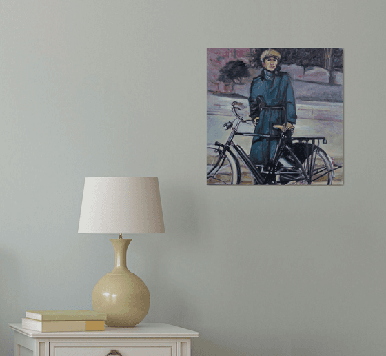 Man With A Bicycle