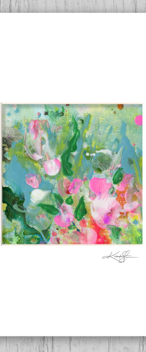 Among The Blooms 29 - Floral Abstract Painting by Kathy Morton Stanion by Kathy Morton Stanion