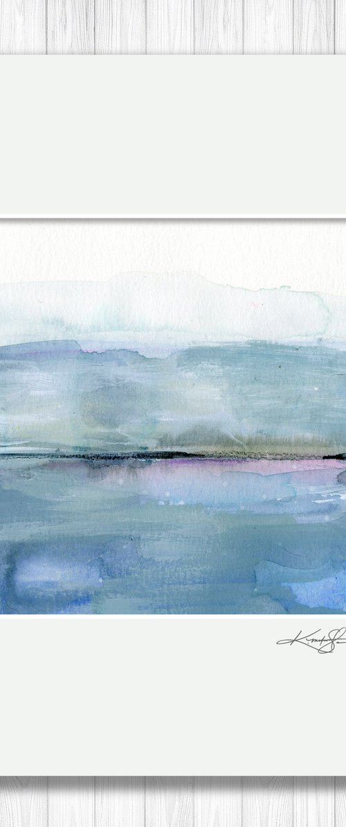 Tranquil Dreams 14 - Abstract Landscape/Seascape Painting by Kathy Morton Stanion by Kathy Morton Stanion