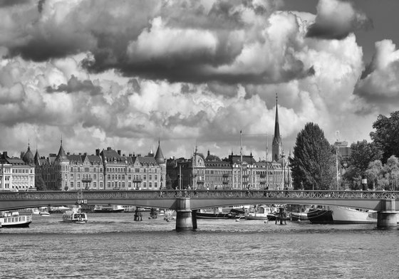 " Cloudy Day. Stockholm " Limited Edition  1 / 50