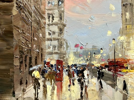 City litghts. London.