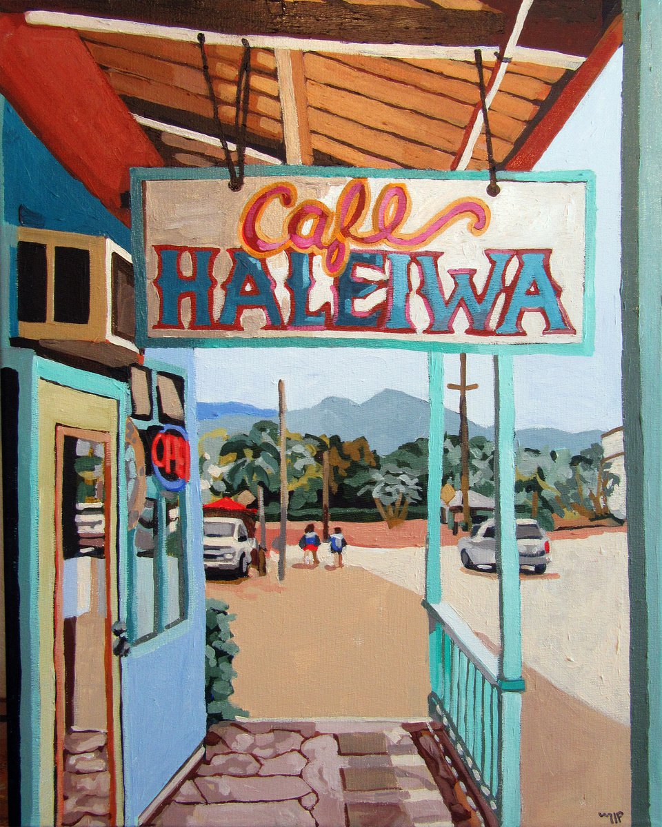 Cafe Haleiwa by Melinda Patrick