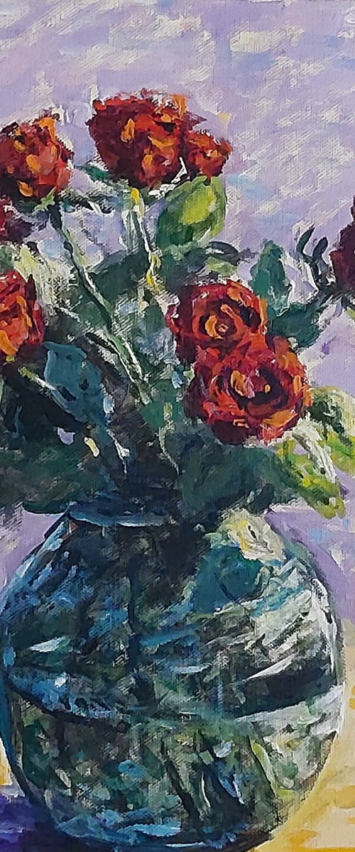 Roses for you by Dimitris Voyiazoglou