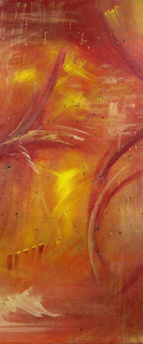 Energy  (Large, 100x100cm) by Kalpana Soanes