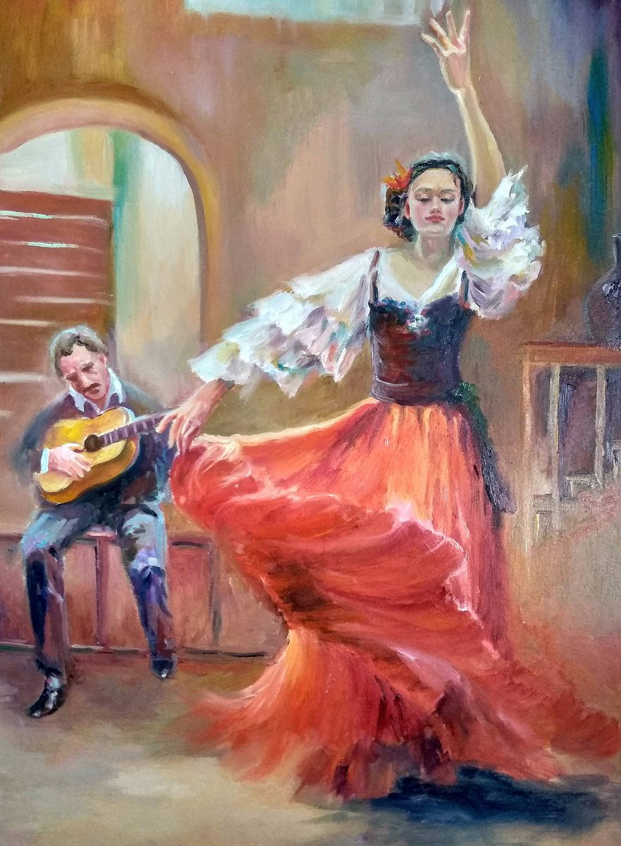 Passionate dance by Ann Krasikova