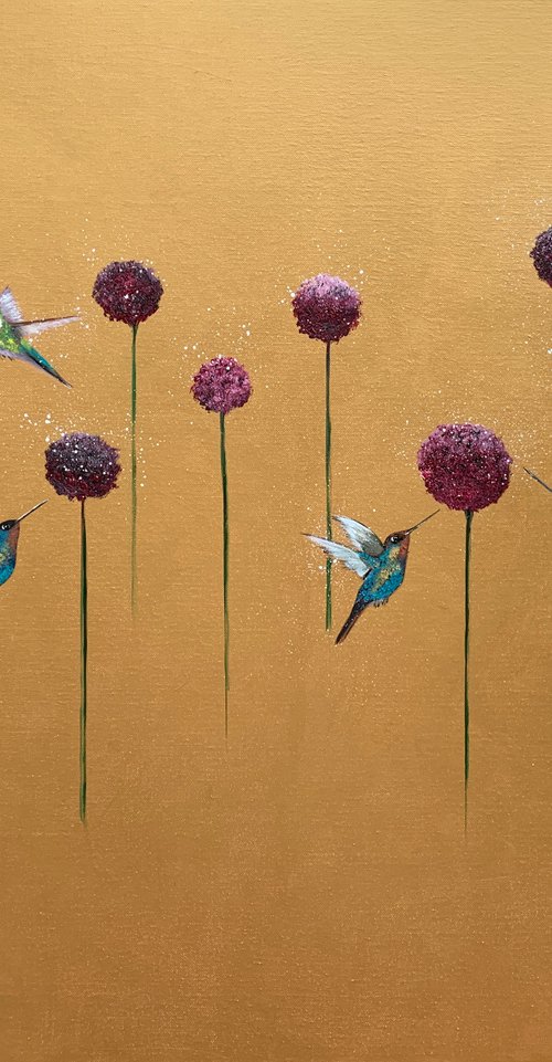 La Vie Est Belle ~ On Gold VI by Laure Bury