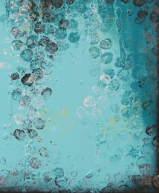 Boiling Bubbles Turquoise