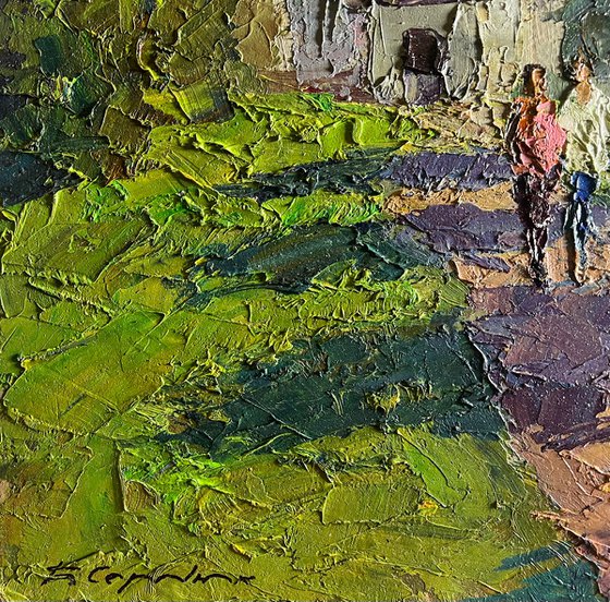 Morning Near the Temple