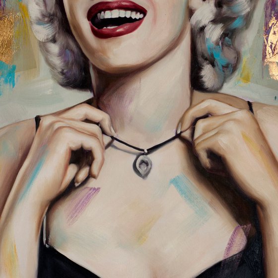 Marilyn Monroe Portrait | Black Edition No.03