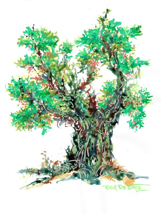 The Old Pepper Tree.