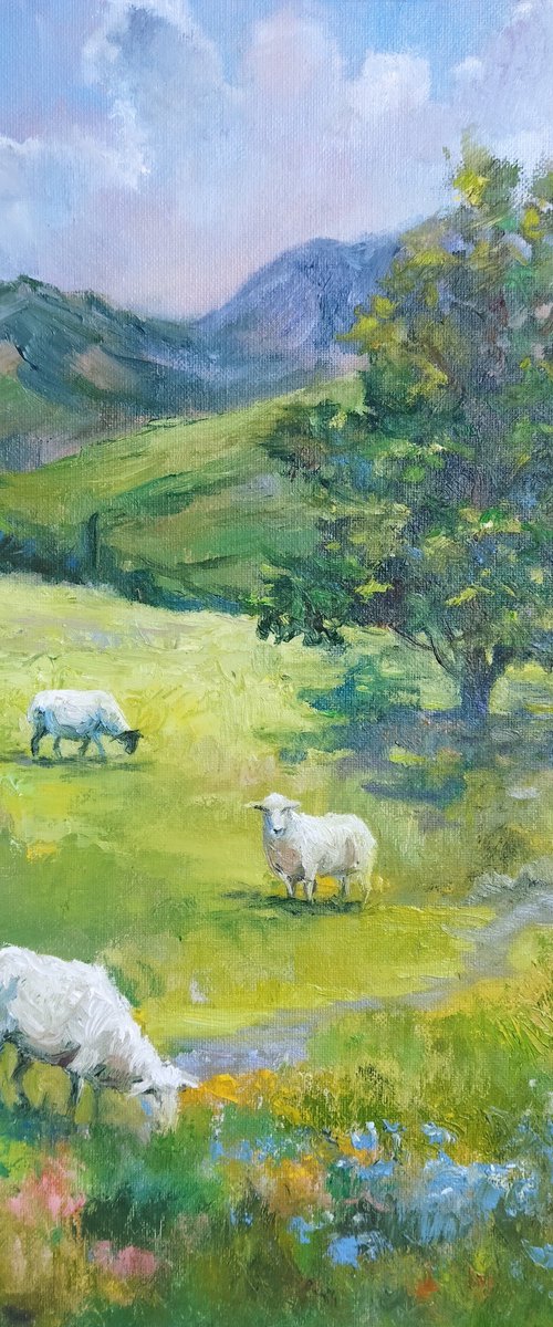 Three stheep by Ann Krasikova