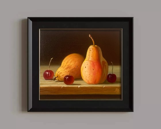 Pears and cherries