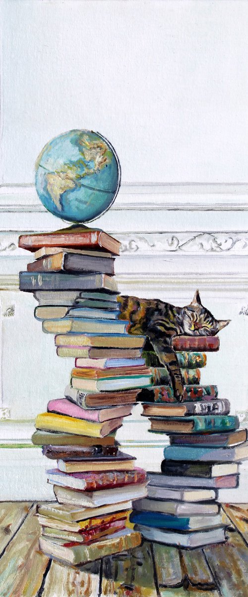 Around the world in 80 catnaps by Timothy Adam Matthews